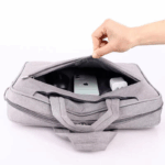 Captain-K Unisex Waterproof Laptop/Shoulder Bag - GREY - Image 2