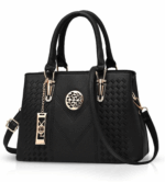 Captain-K Leather Large Capacity Luxury Fashion Handbag - Image 2