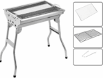 Navigate Bbq Grill Stainless Steel Outdoor Foldable Braai Stand - Large - Image 3