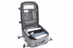 Captain-K Quality Travel Backpack Large Capacity - Expandable- Grey - Image 4