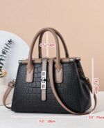 PU Leather Luxury Fashion Handbag - Image 2