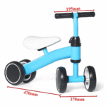 Baby Balance Bike-(6m to 2yrs)-Blue - Image 5