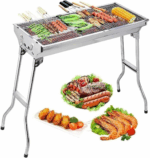 Navigate Bbq Grill Stainless Steel Outdoor Foldable Braai Stand - Large - Image 8