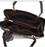 Captain-K PU Leather Crossbody Large Capacity Luxury Handbags - Image 5