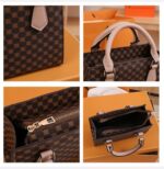 Captain - K Elegant Women's Luxury Tote Bag - White Handle - Image 3