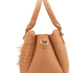 Leather Large Capacity Luxury Handbags-Brown - Image 3