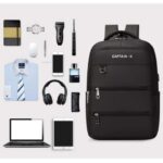 Captain - K - All Purpose Large Waterproof Laptop Backpack and Mouse - Image 10