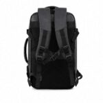 Leather Waterproof Business- Travel-All purpose Laptop Backpack-Black - Image 6